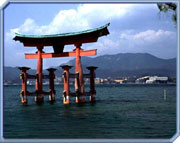 Floating tori gate, Miyajima